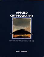 [cover of Applied Cryptography]
