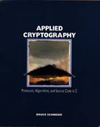 [cover of Applied Cryptography]